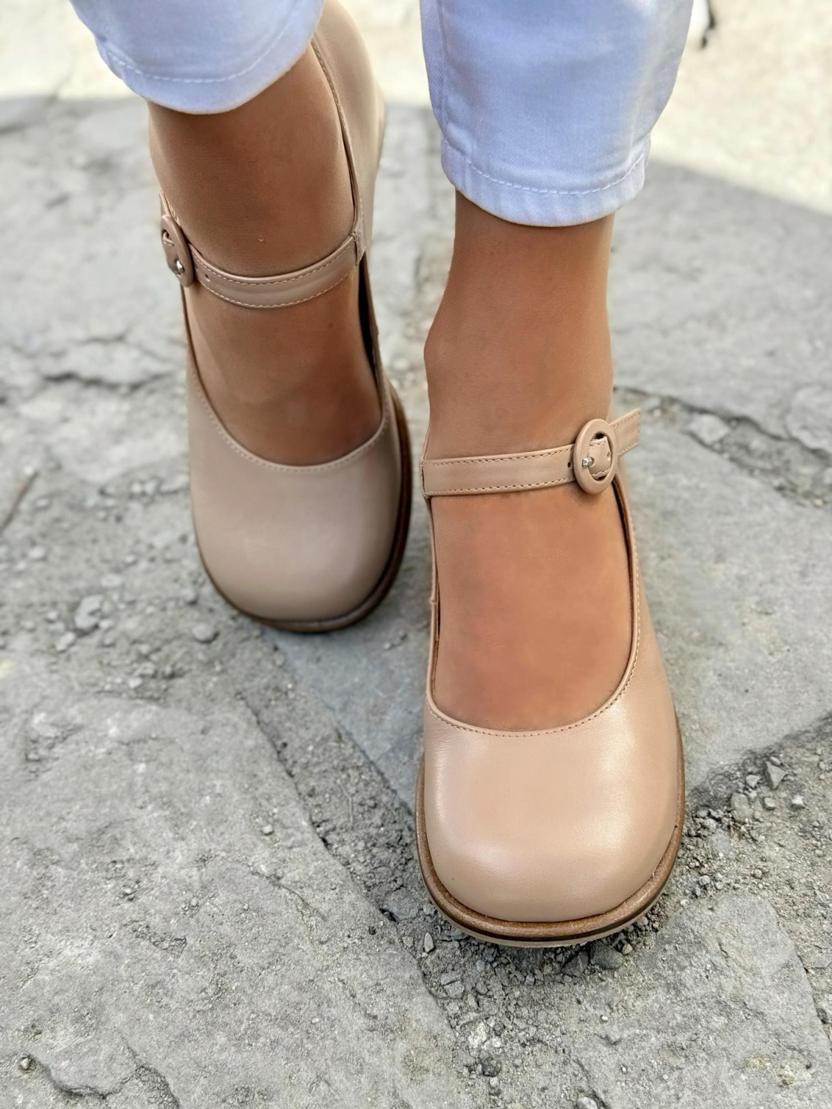 Półbuty damskie OLEKSY ze skóry naturalnej Polskiej produkcji