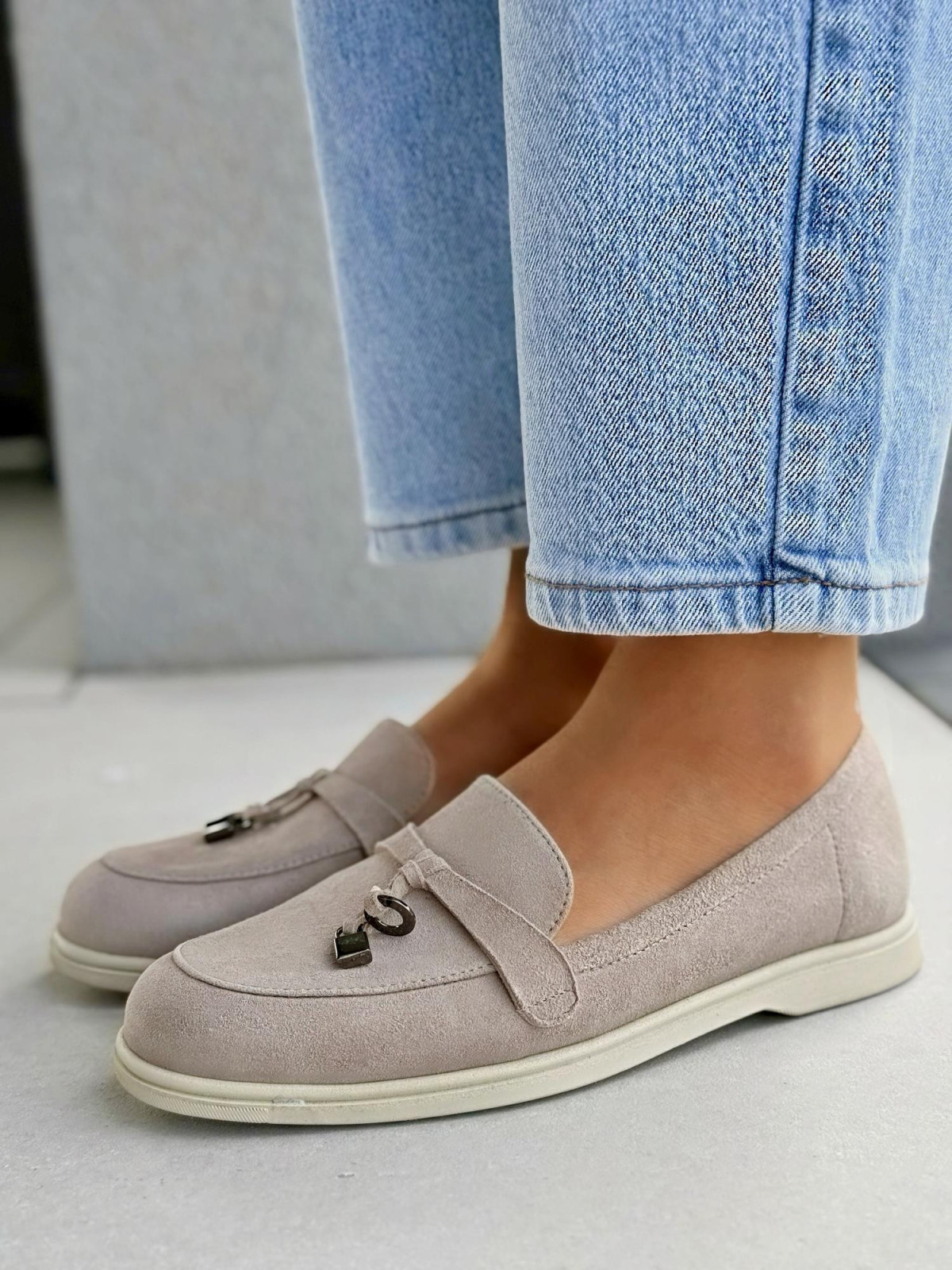 Mokasyny damskie OLEKSY ze skóry naturalnej Polskiej produkcji