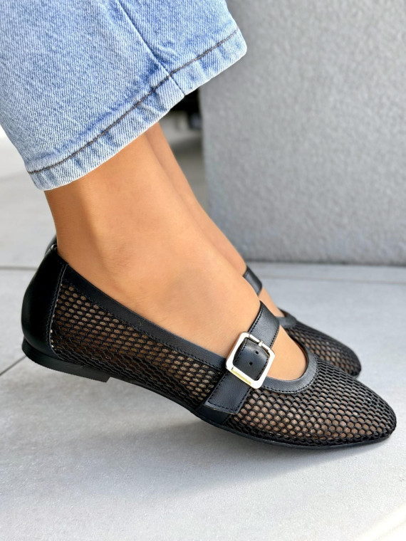 Balerinki ze skóry naturalnej OLEKSY Polskiej produkcji