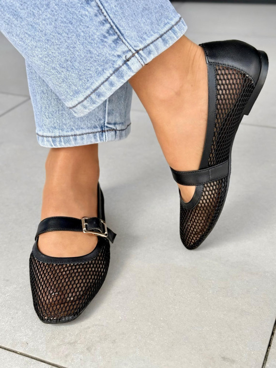 Balerinki ze skóry naturalnej OLEKSY Polskiej produkcji