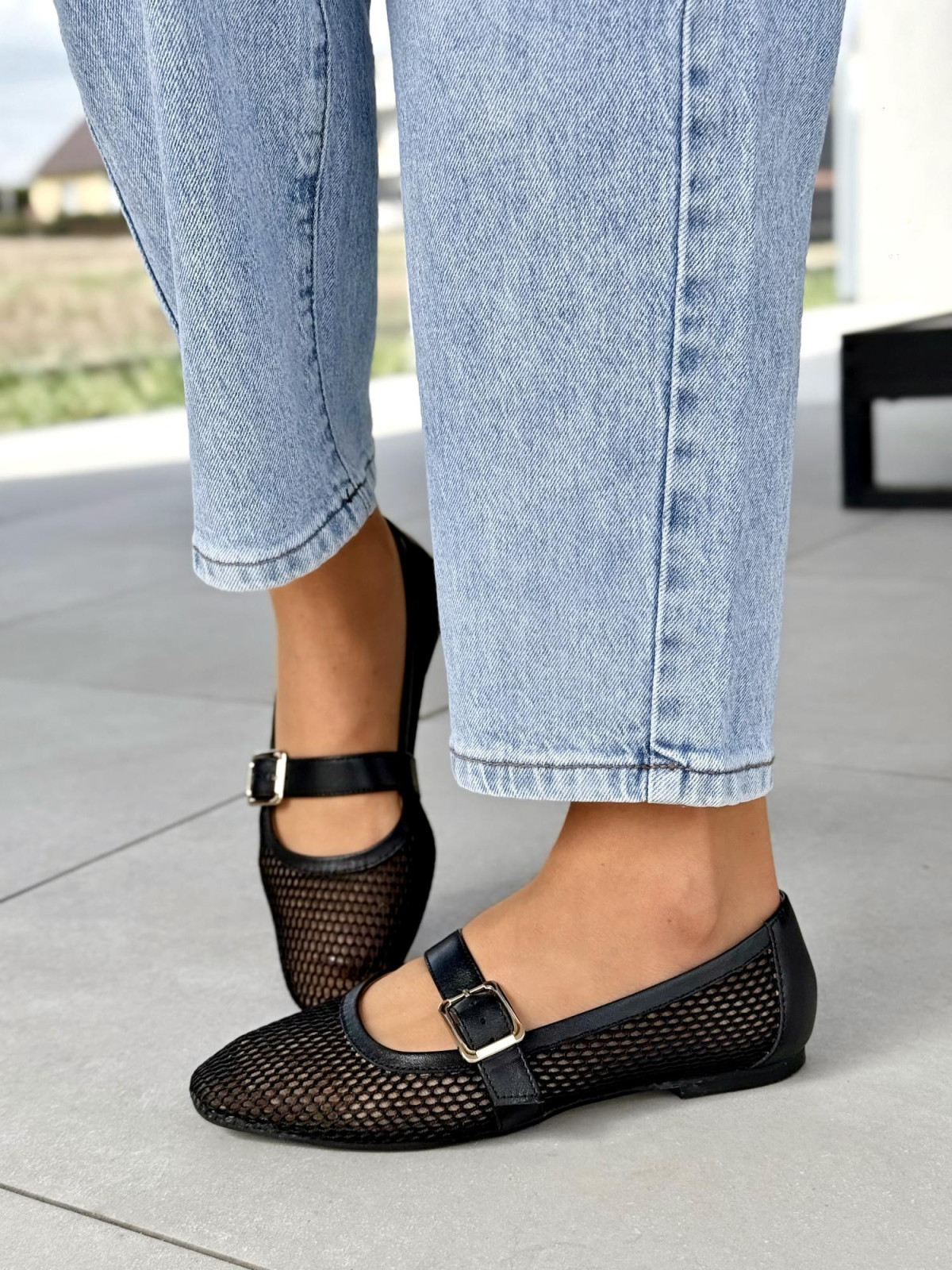 Balerinki ze skóry naturalnej OLEKSY Polskiej produkcji