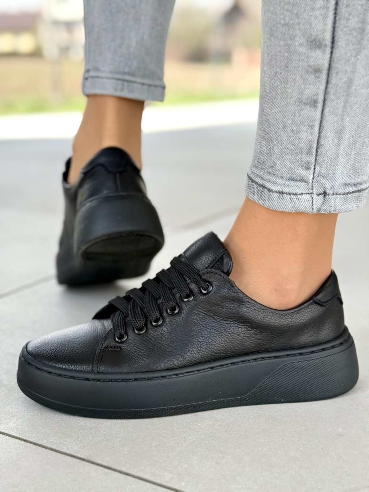 Sneakers ze skóry naturalnej OLEKSY Polskiej produkcji