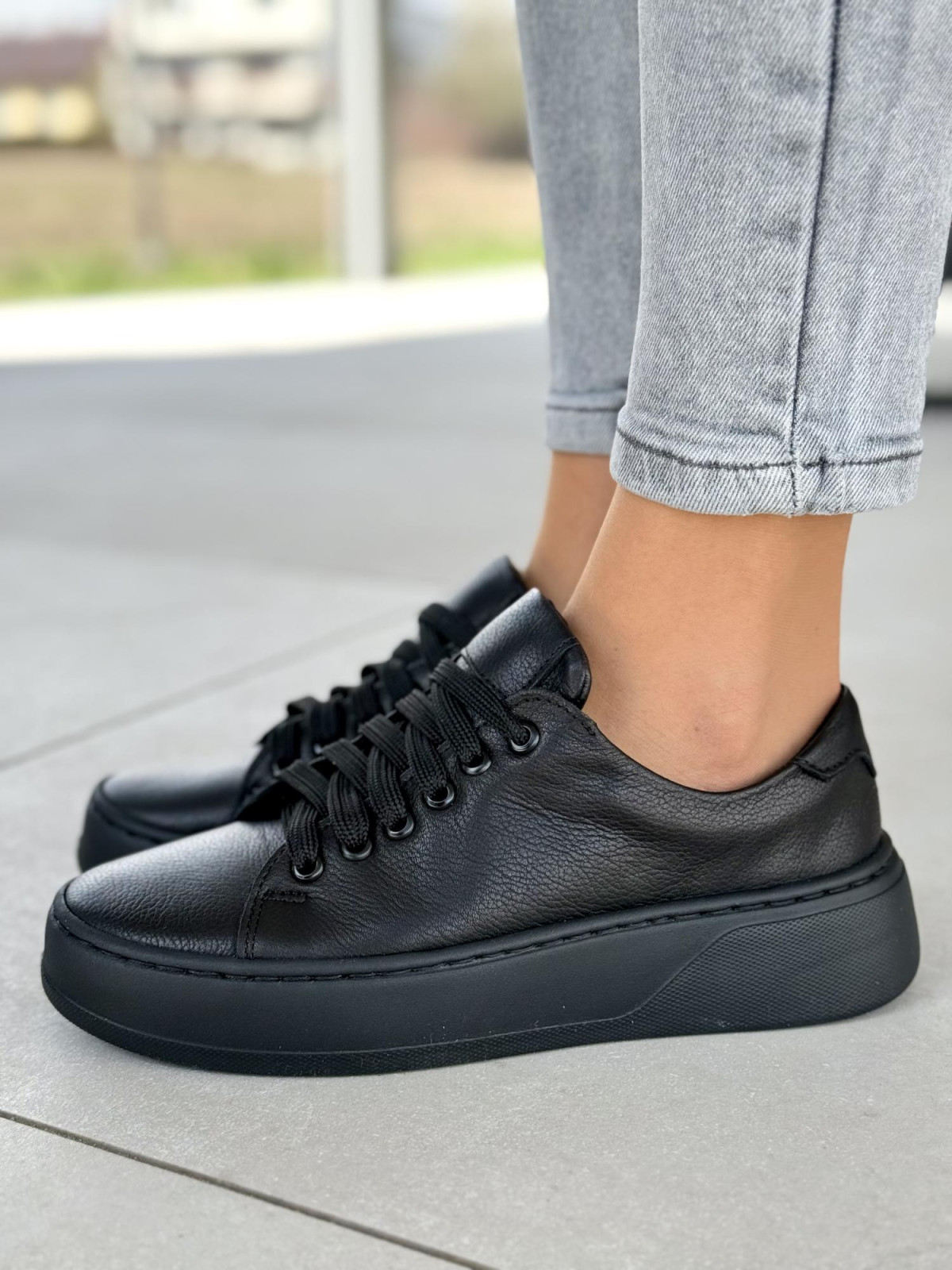 Sneakers ze skóry naturalnej OLEKSY Polskiej produkcji