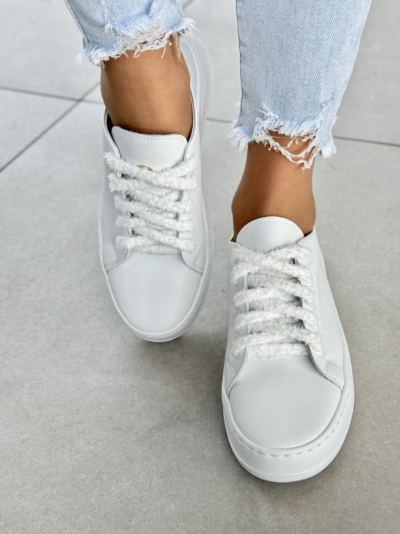 Sneakersy damskie OLEKSY ze skóry naturalnej Polskiej produkcji