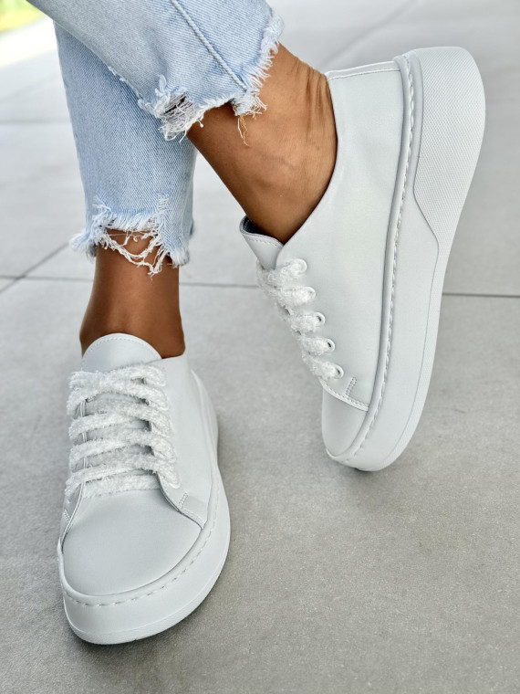 Sneakersy damskie OLEKSY ze skóry naturalnej Polskiej produkcji