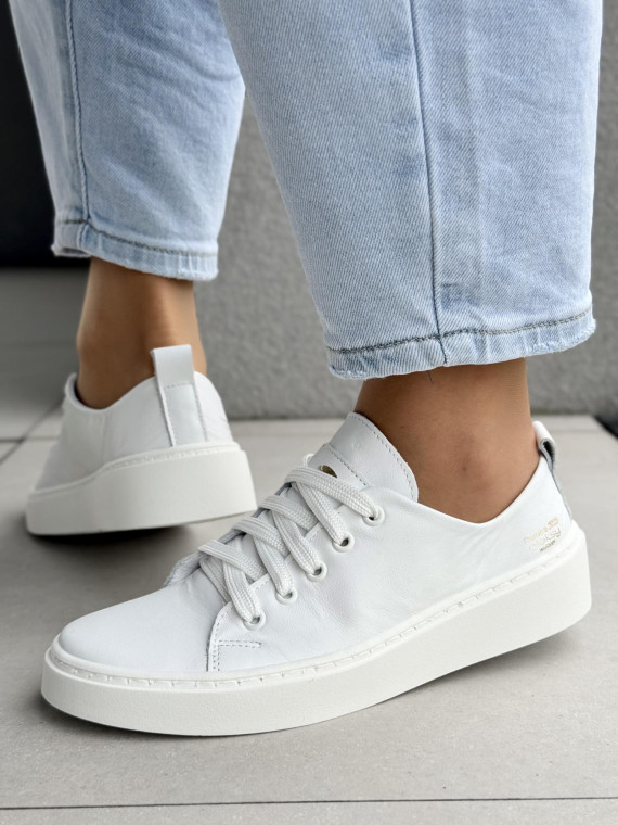 Sneakersy damskie OLEKSY ze skóry naturalnej Polskiej produkcji
