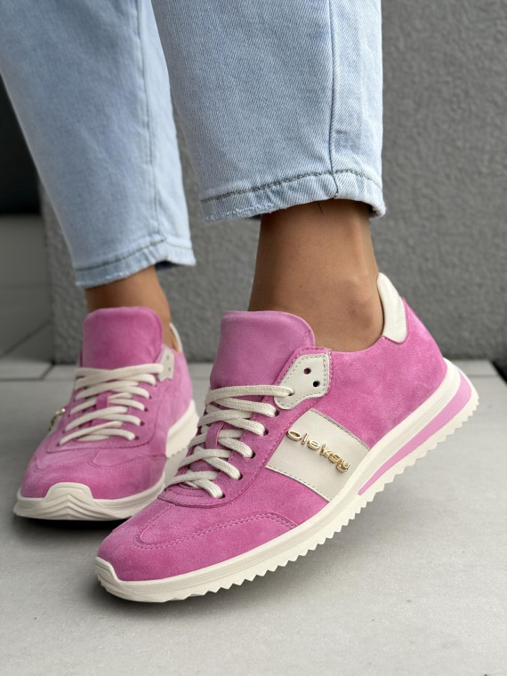 Sneakersy damskie OLEKSY ze skóry naturalnej Polskiej produkcji