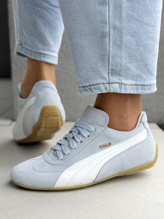 Sneakersy damskie OLEKSY ze skóry naturalnej Polskiej produkcji