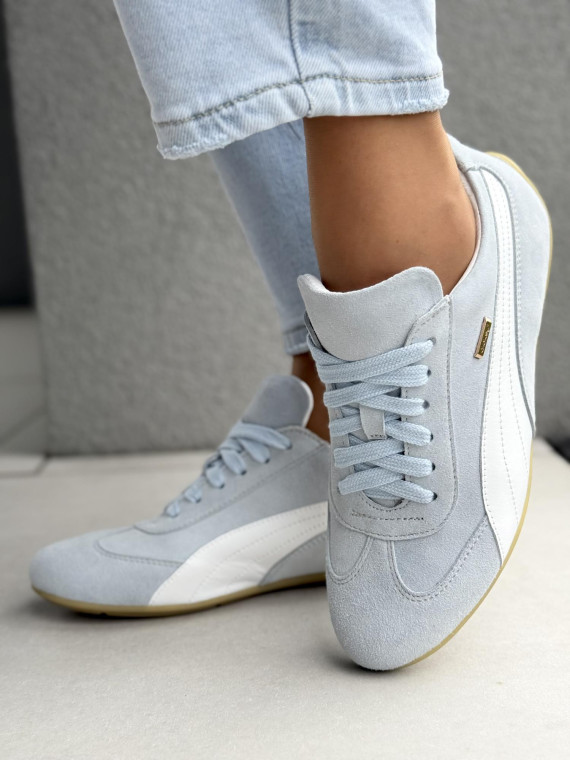 Sneakersy damskie OLEKSY ze skóry naturalnej Polskiej produkcji