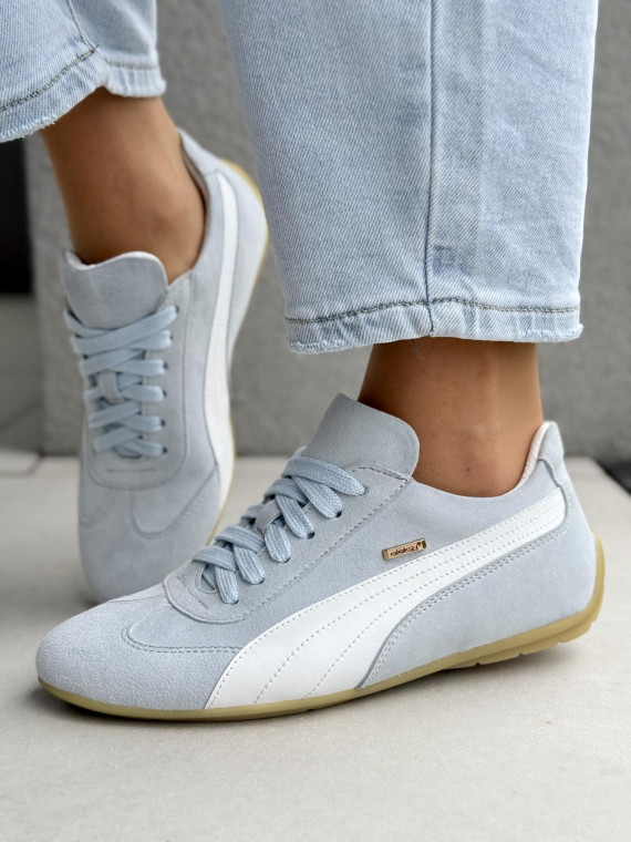 Sneakersy damskie OLEKSY ze skóry naturalnej Polskiej produkcji