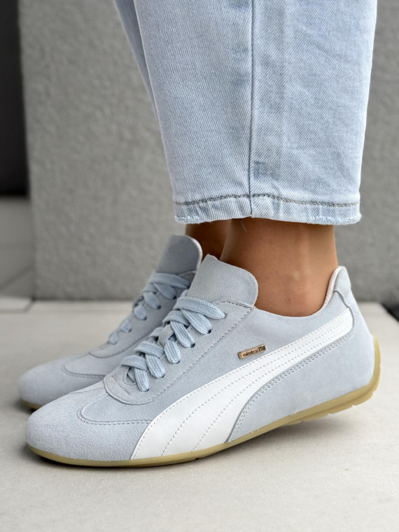 Sneakersy damskie OLEKSY ze skóry naturalnej Polskiej produkcji