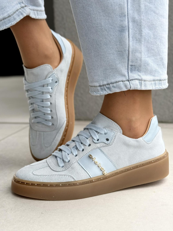 Sneakersy damskie OLEKSY ze skóry naturalnej Polskiej produkcji