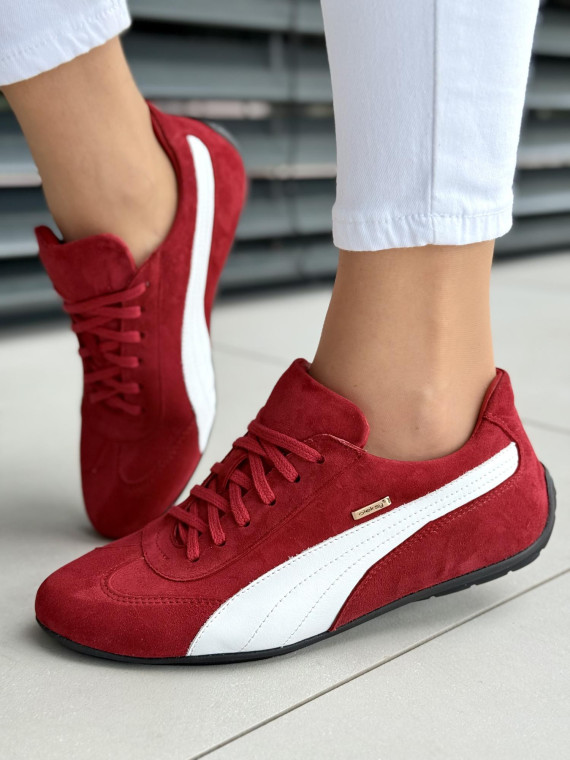 Sneakersy damskie OLEKSY ze skóry naturalnej Polskiej produkcji