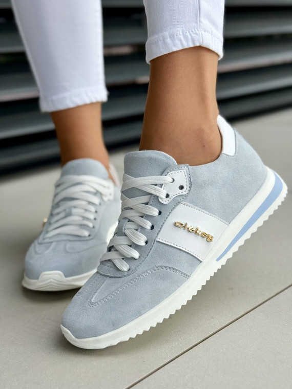 Sneakersy damskie OLEKSY ze skóry naturalnej Polskiej produkcji