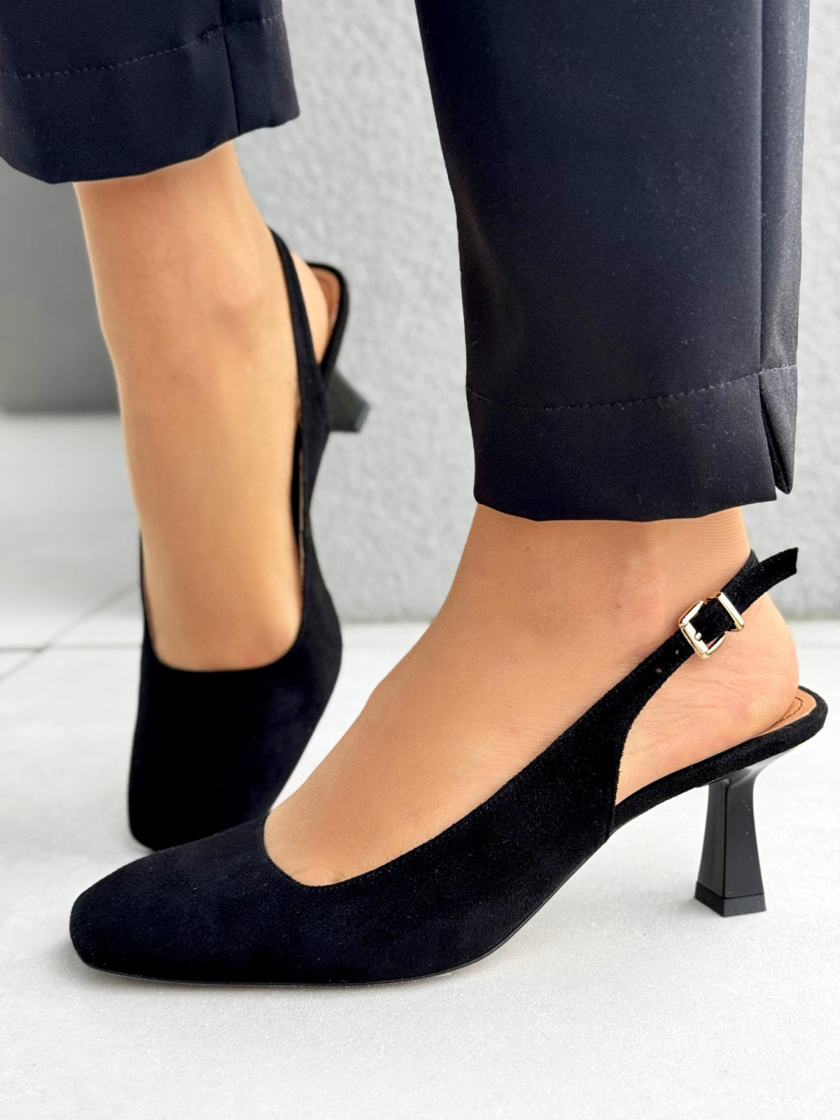 Czółenka OLEKSY ze skóry naturalnej Polskiej produkcji