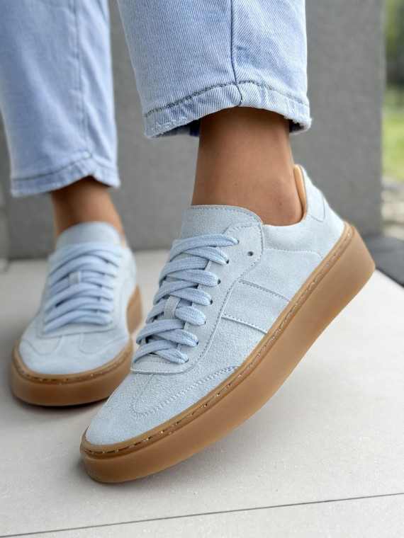 Sneakersy damskie OLEKSY ze skóry naturalnej Polskiej produkcji