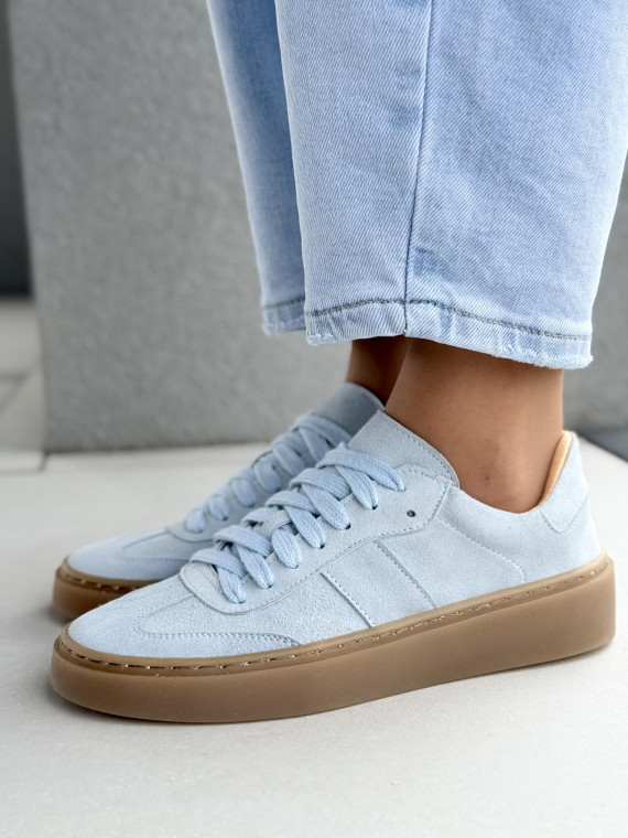 Sneakersy damskie OLEKSY ze skóry naturalnej Polskiej produkcji