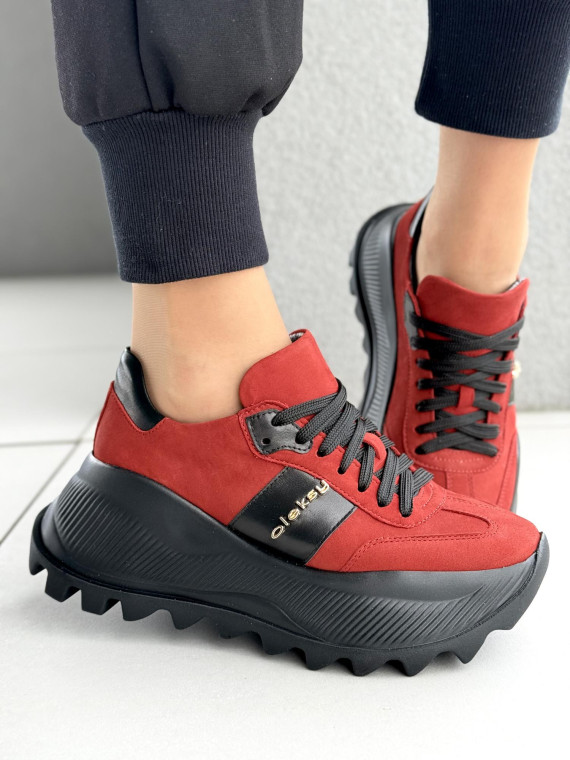 Sneakersy ze skóry naturalnej OLEKSY Polskiej produkcji