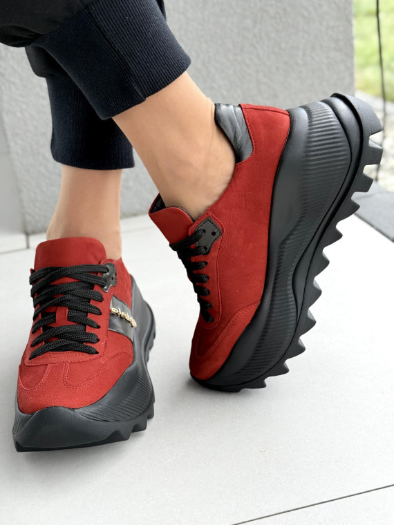 Sneakersy ze skóry naturalnej OLEKSY Polskiej produkcji