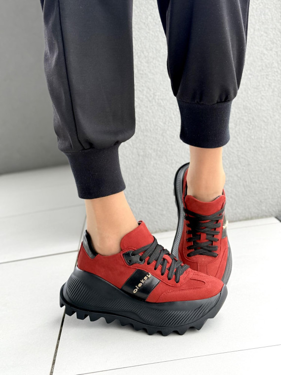 Sneakersy ze skóry naturalnej OLEKSY Polskiej produkcji