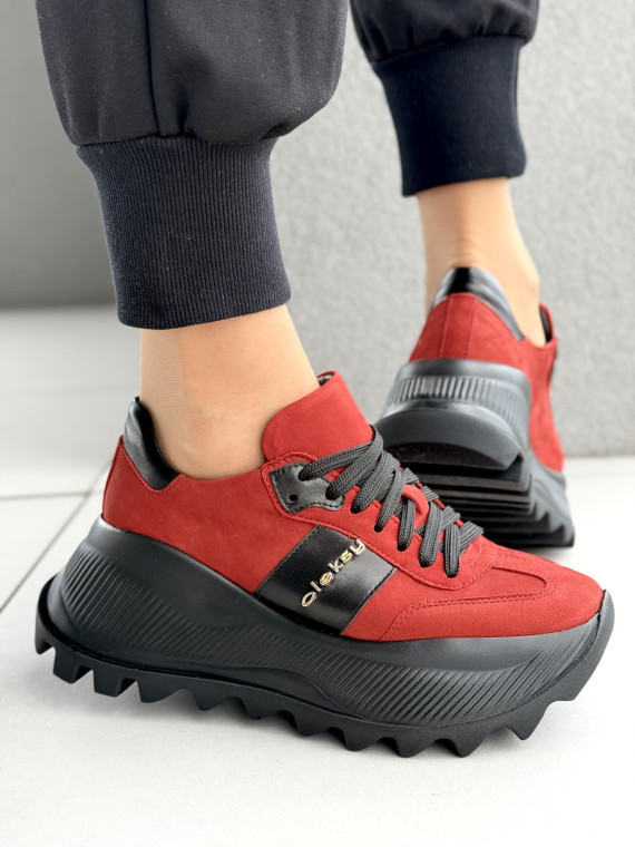 Sneakersy ze skóry naturalnej OLEKSY Polskiej produkcji