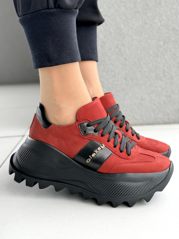 Sneakersy ze skóry naturalnej OLEKSY Polskiej produkcji