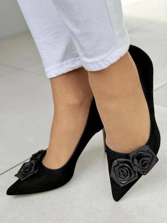 Czółenka OLEKSY ze skóry naturalnej Polskiej produkcji