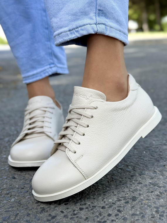 Półbuty damskie barefoot OLEKSY ze skóry naturalnej Polskiej produkcji