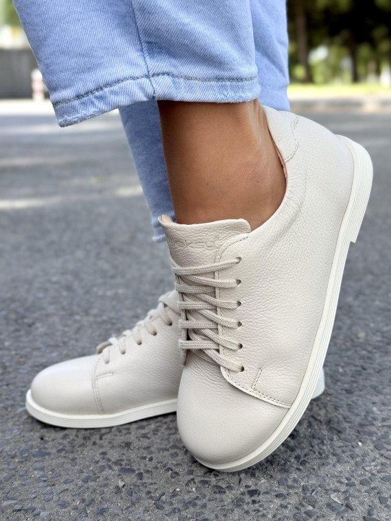 Półbuty damskie barefoot OLEKSY ze skóry naturalnej Polskiej produkcji