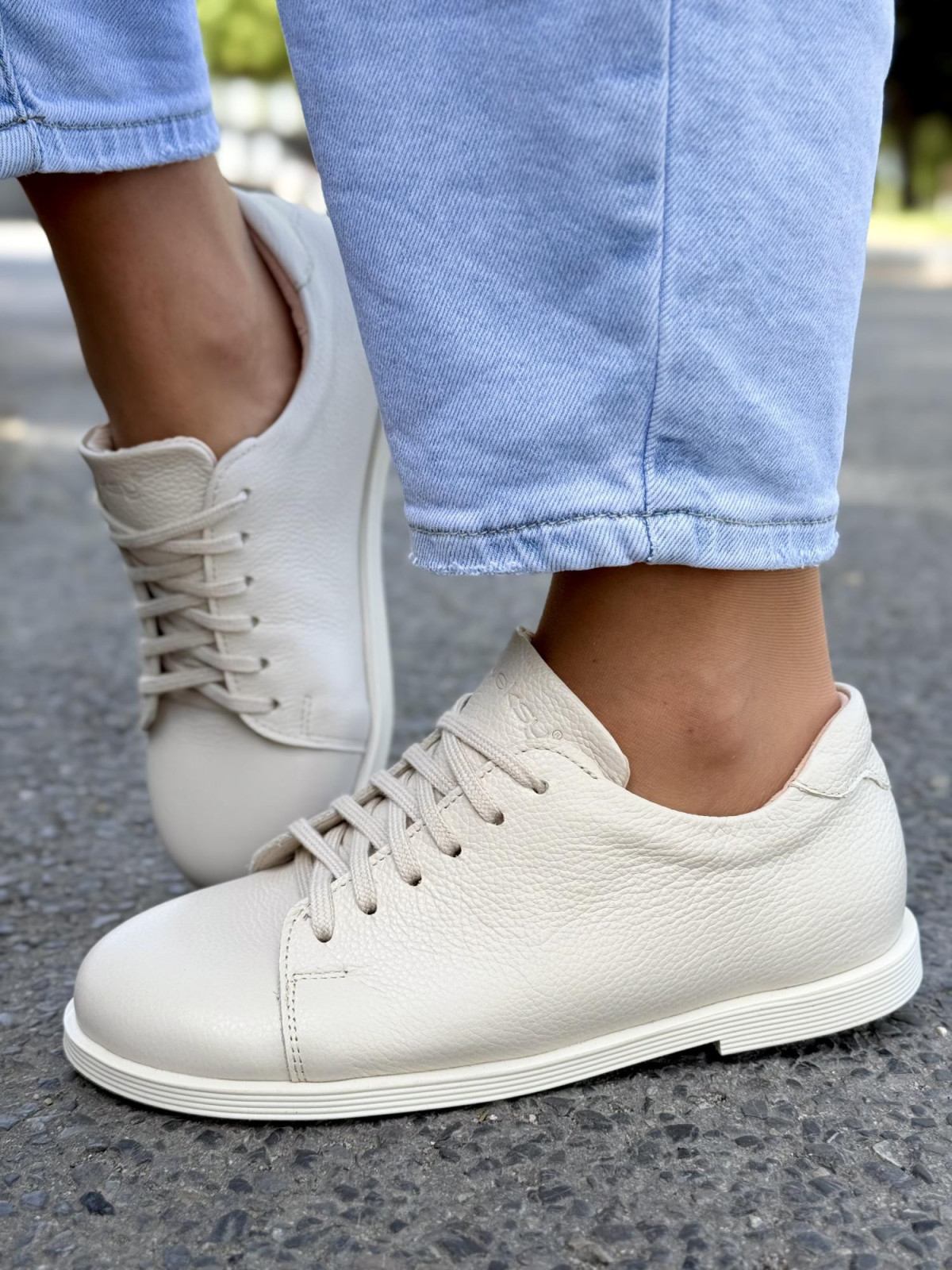 Półbuty damskie barefoot OLEKSY ze skóry naturalnej Polskiej produkcji