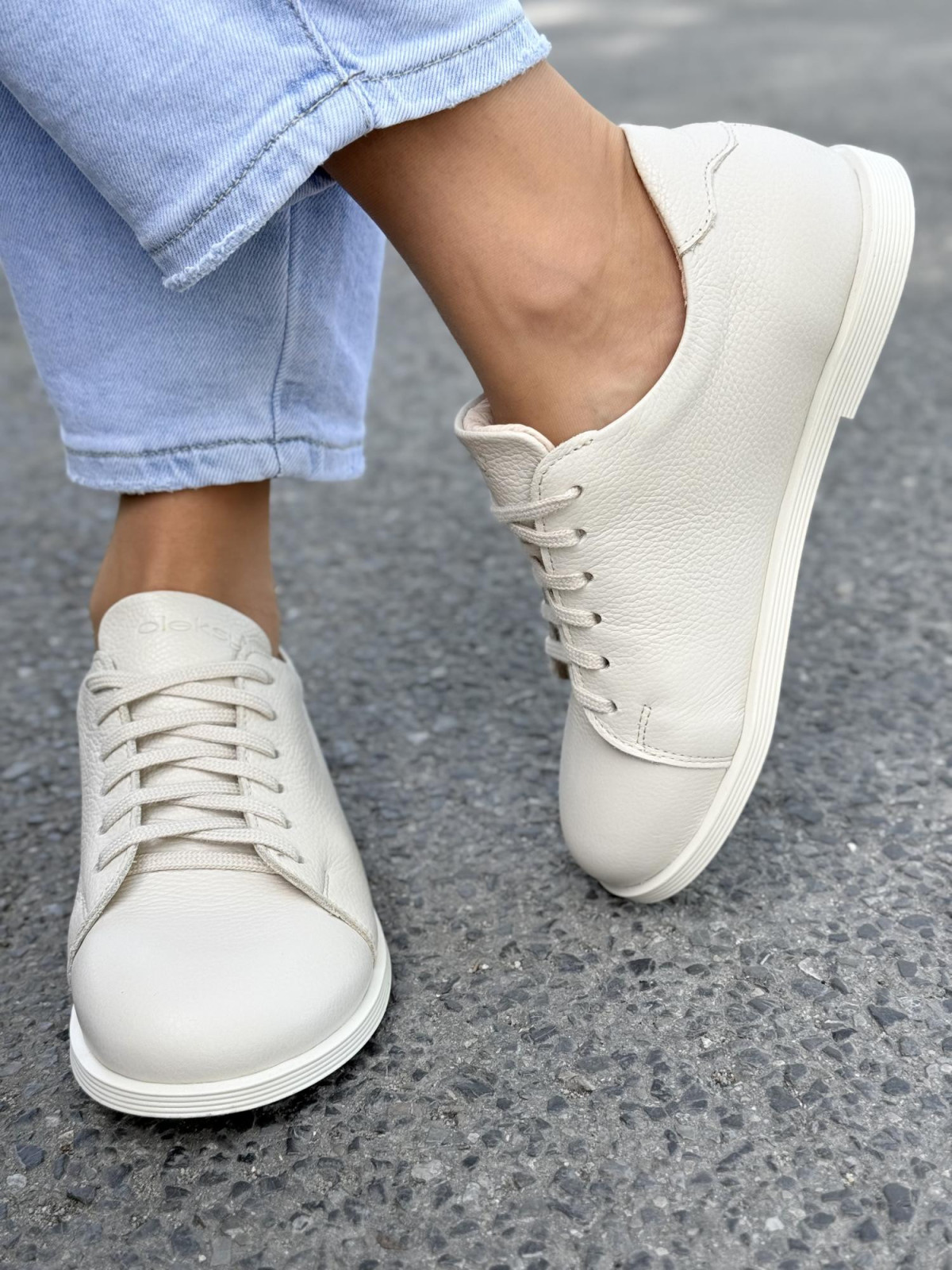 Półbuty damskie barefoot OLEKSY ze skóry naturalnej Polskiej produkcji