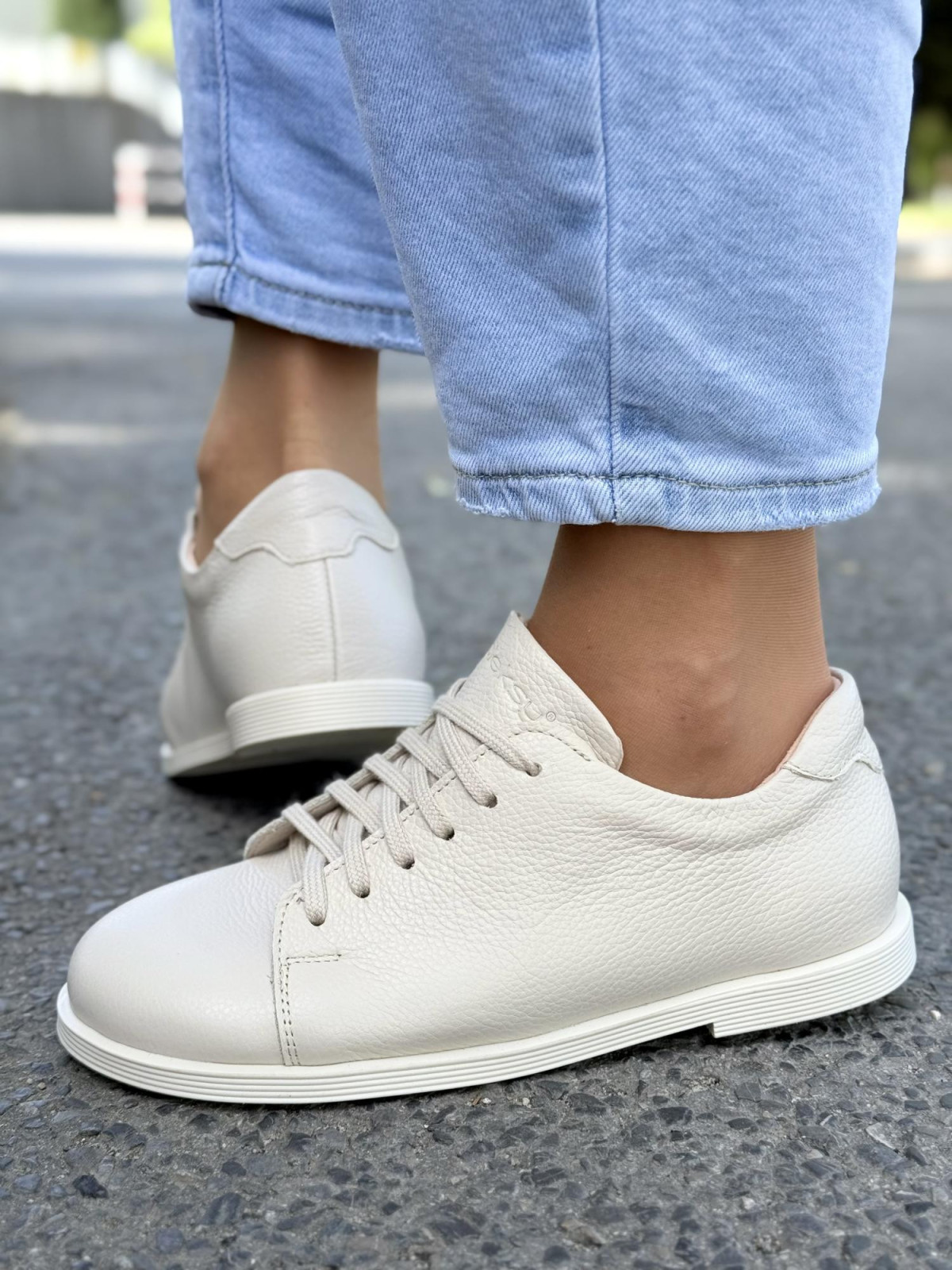 Półbuty damskie barefoot OLEKSY ze skóry naturalnej Polskiej produkcji