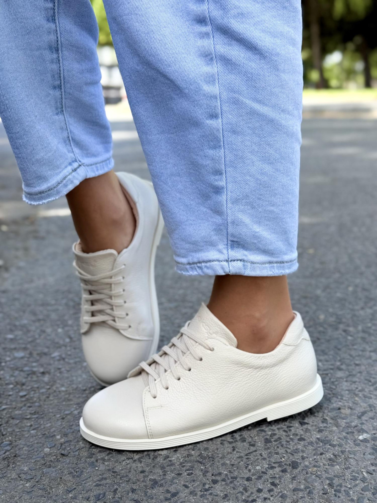 Półbuty damskie barefoot OLEKSY ze skóry naturalnej Polskiej produkcji