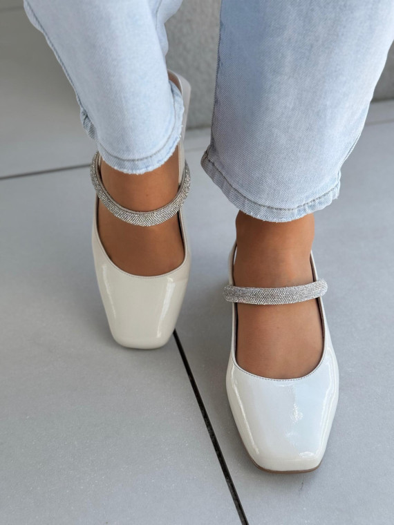 Sandałki damskie ze skóry naturalnej