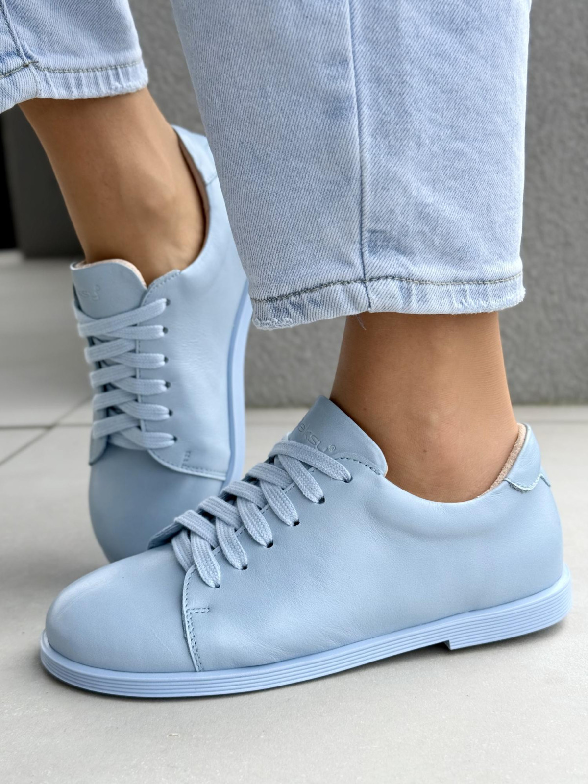 Półbuty damskie barefoot OLEKSY ze skóry naturalnej Polskiej produkcji