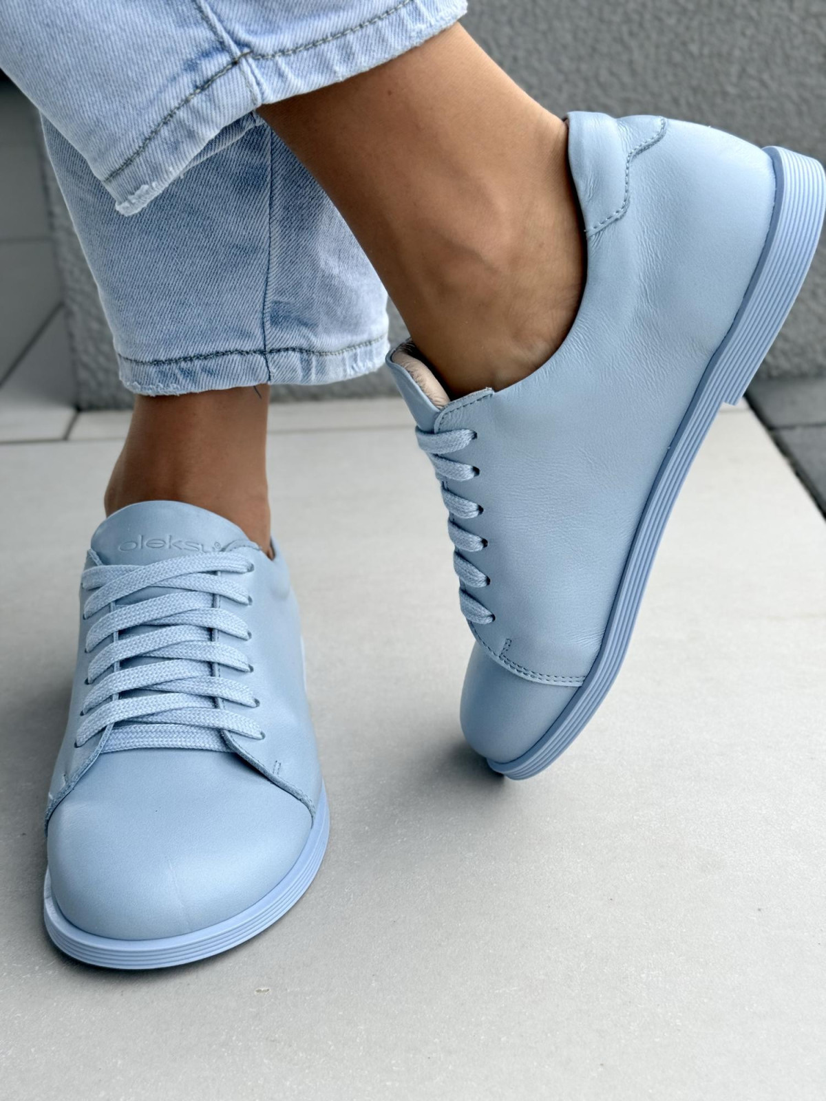 Półbuty damskie barefoot OLEKSY ze skóry naturalnej Polskiej produkcji