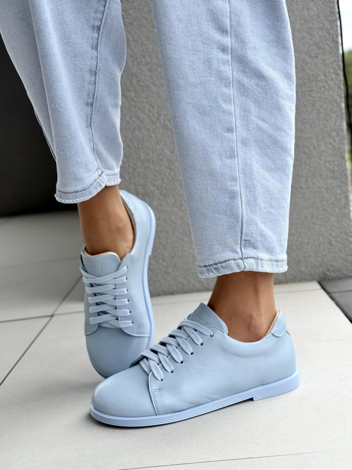 Półbuty damskie barefoot OLEKSY ze skóry naturalnej Polskiej produkcji