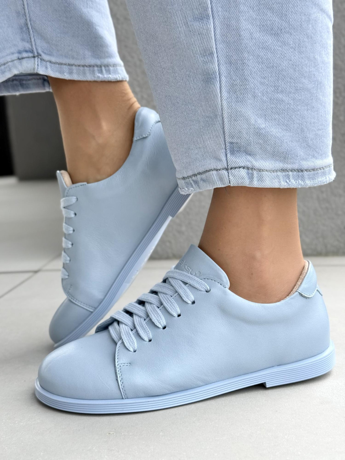 Półbuty damskie barefoot OLEKSY ze skóry naturalnej Polskiej produkcji