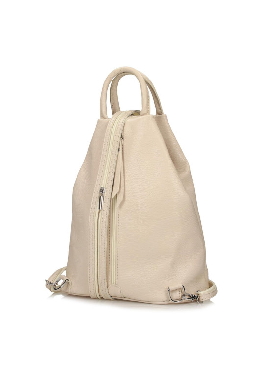 Modny plecak damski ze skóry naturalnej