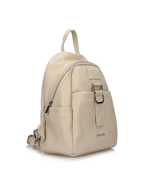 Modny plecak damski ze skóry naturalnej