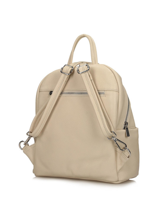 Modny plecak damski ze skóry naturalnej