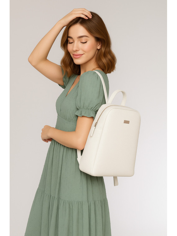 Modny plecak damski ze skóry naturalnej