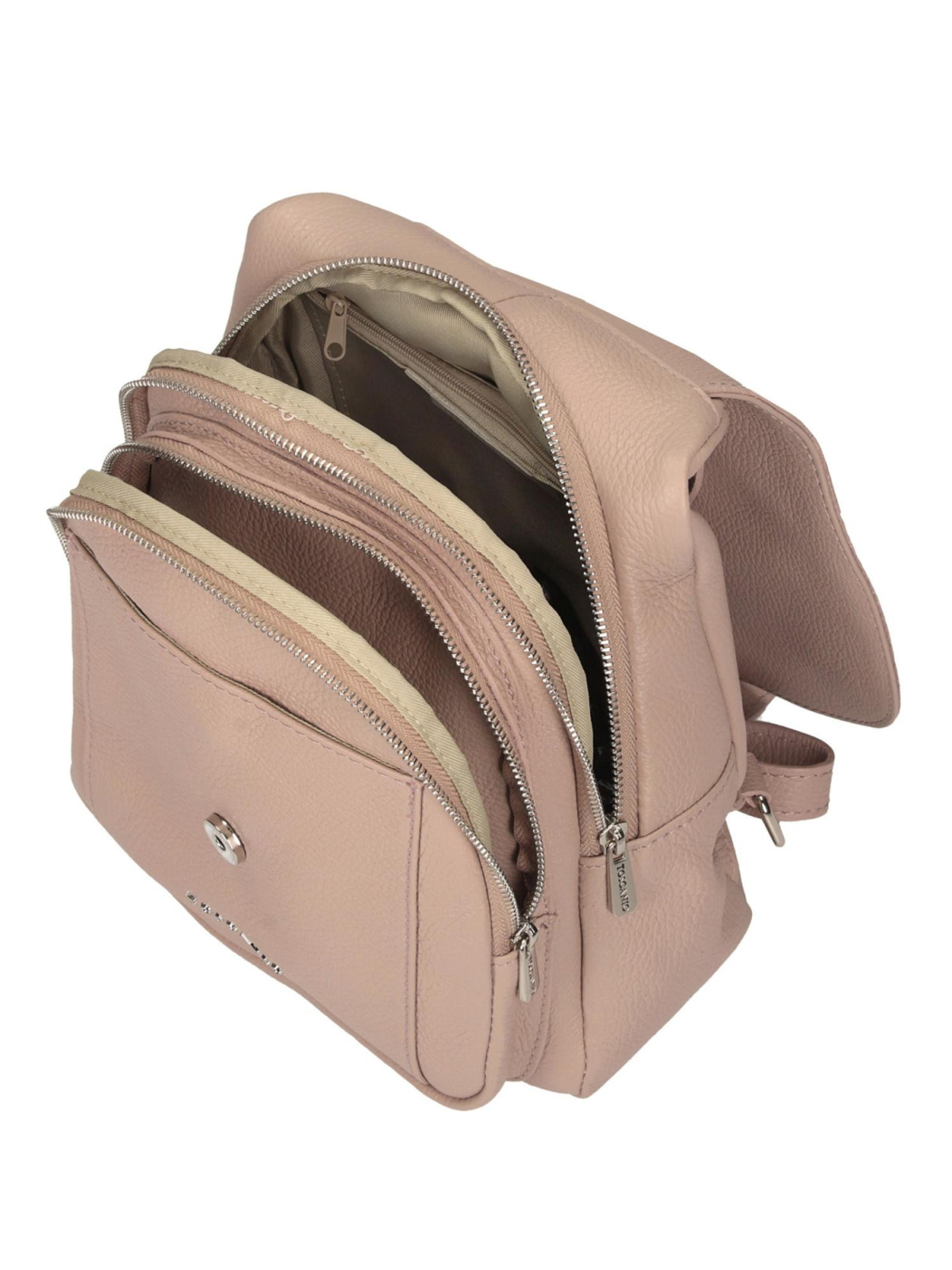 Modny plecak damski ze skóry naturalnej