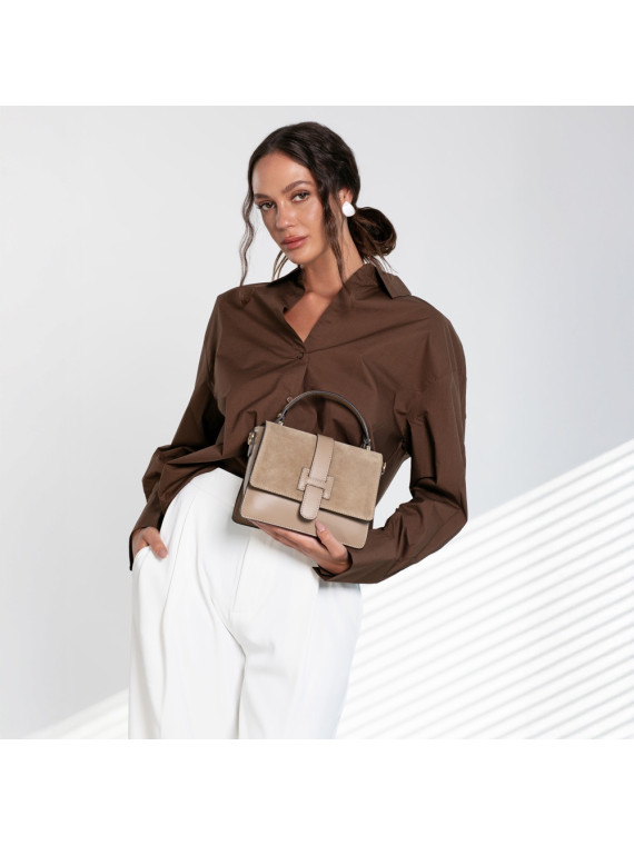 Modna torebka damska ze skóry naturalnej