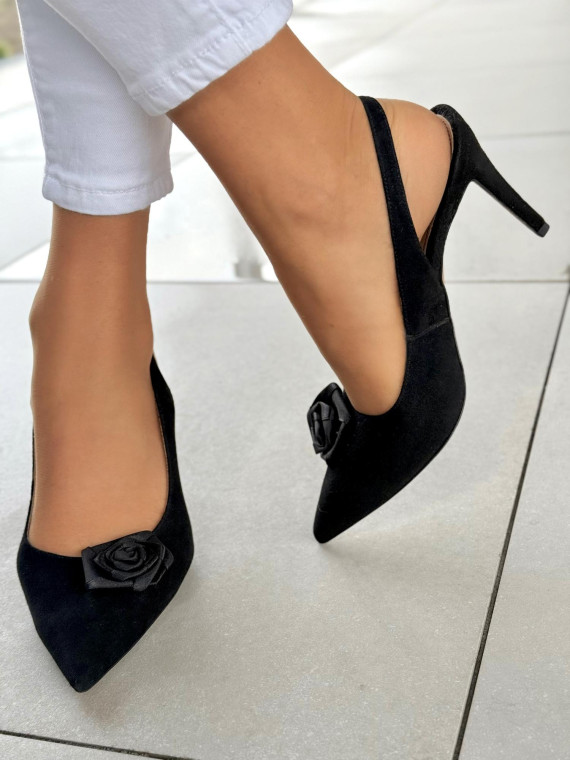 Czółenka OLEKSY ze skóry naturalnej Polskiej produkcji