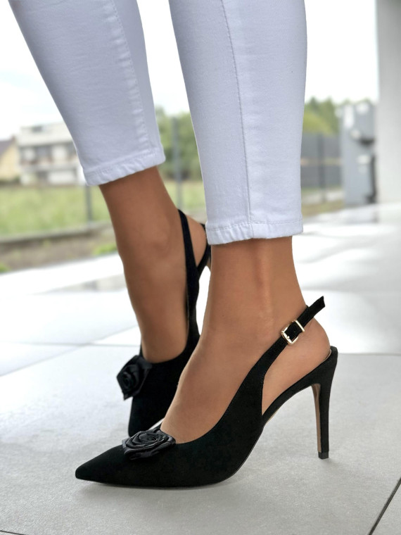 Czółenka OLEKSY ze skóry naturalnej Polskiej produkcji