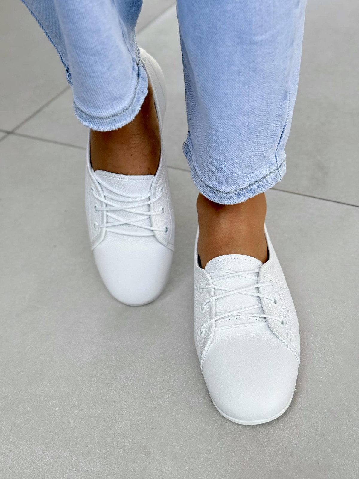 Sneakersy damskie OLEKSY ze skóry naturalnej Polskiej produkcji