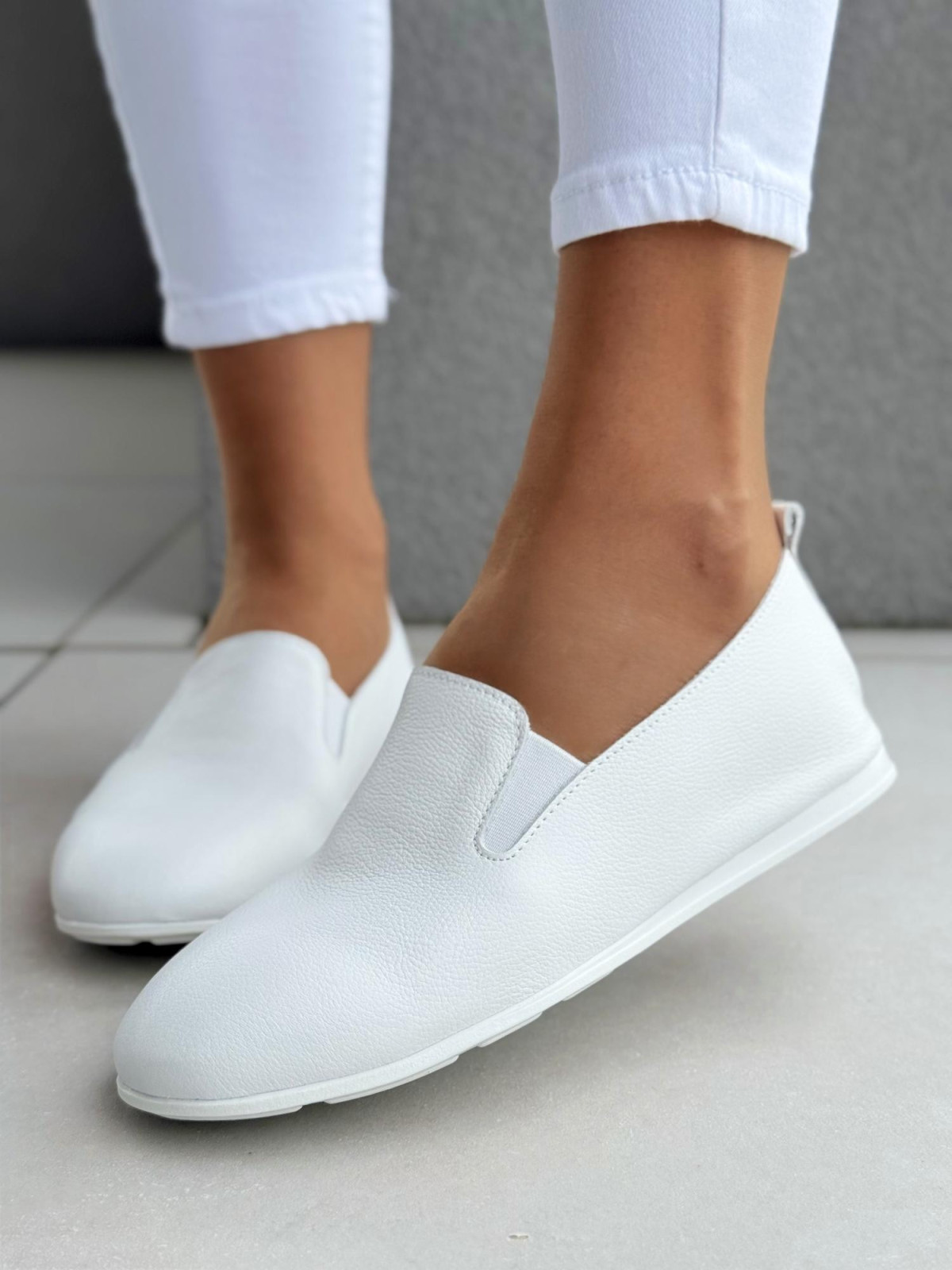 Mokasyny damskie OLEKSY ze skóry naturalnej