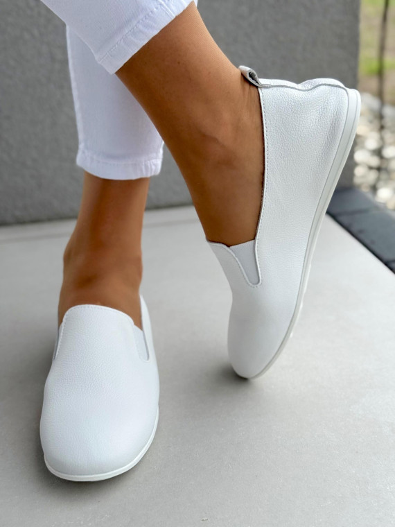 Mokasyny damskie OLEKSY ze skóry naturalnej