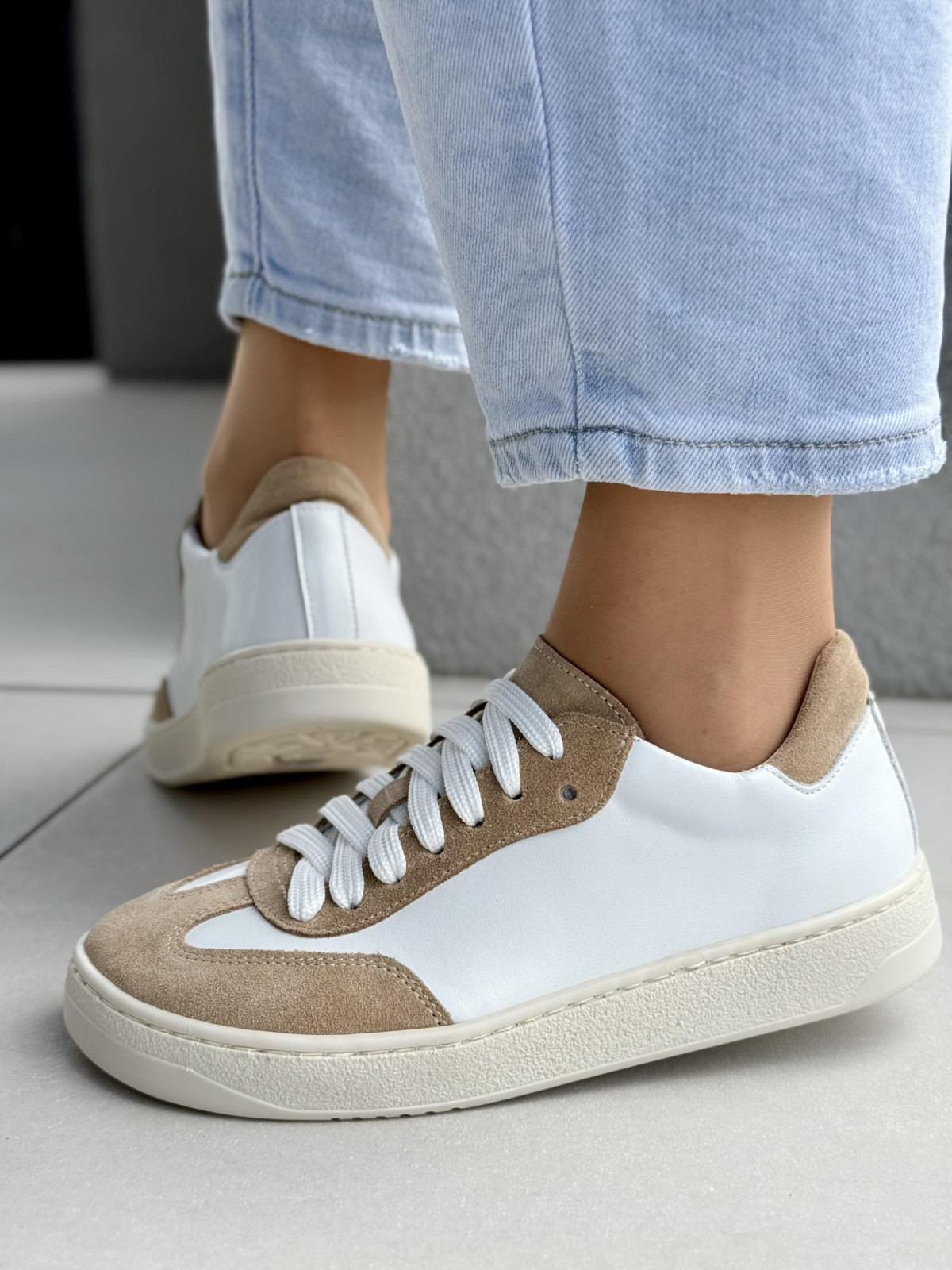 Sneakersy barefood OLEKSY ze skóry naturalnej polskiej produkcji